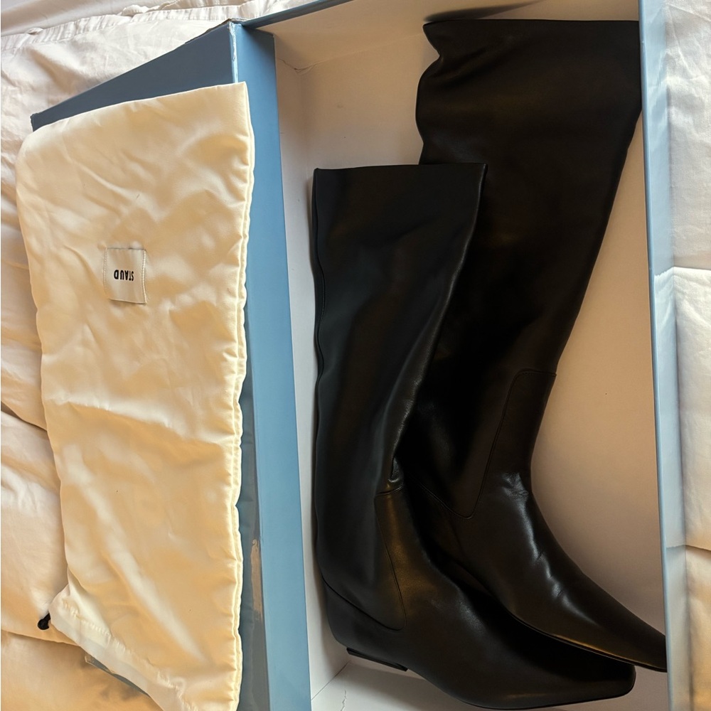 NWT Staud Wally Tall Flat boot